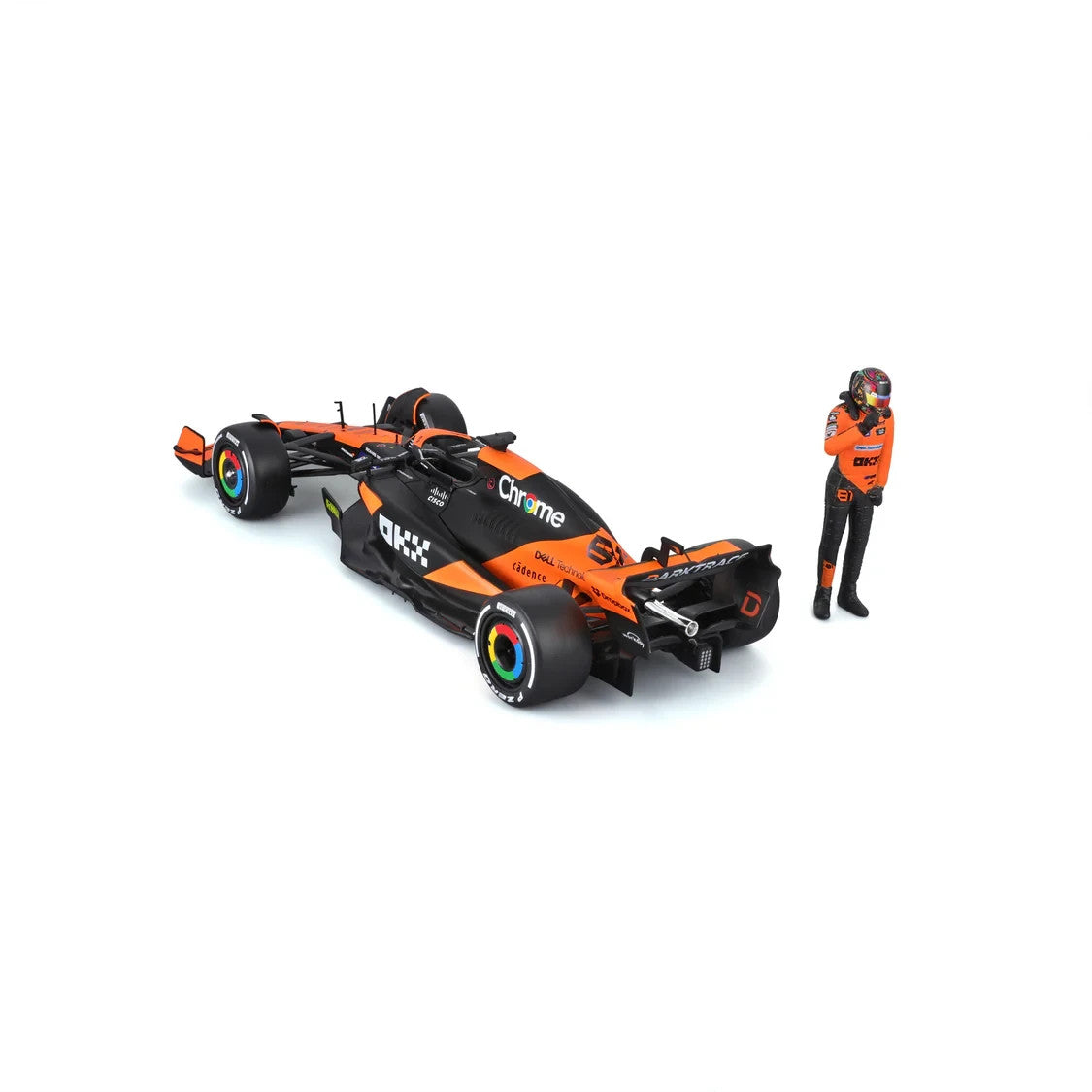 Burago 1:24 McLaren MCL38 Miami Grand Prix 2024 No.81 Oscar Piastri - #18-28040P