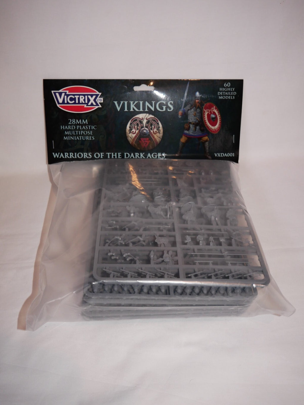 Victrix Warriors Of The Dark Ages 28mm Scale Hard Plastic Vikings Models VXDA001