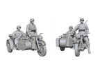 Academy 1:35 Scale WW2 German Panzer 1 Ausf.B & Motorcycle Skill Level 4 - 13556