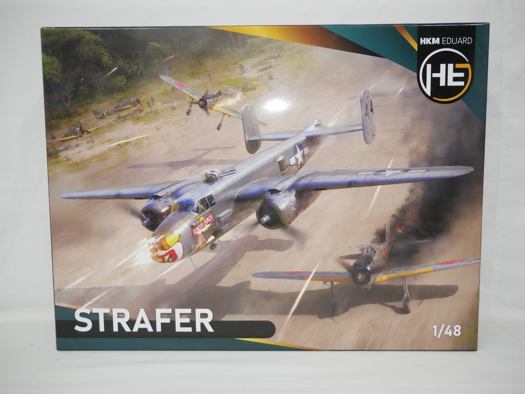 Eduard 1:48 Scale North American B-25J Mitchell Gunship (Strafer) Model - 548001