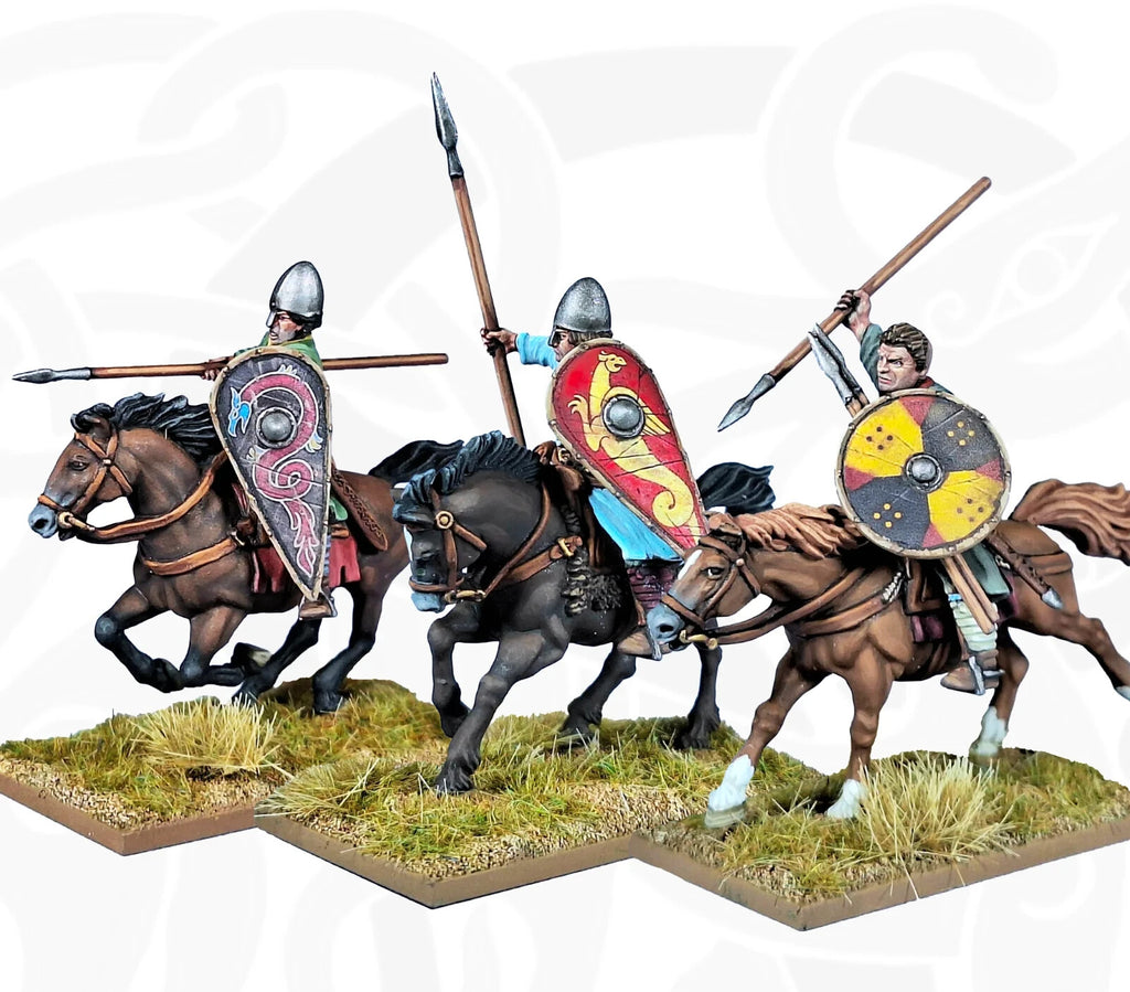 Victrix Warriors Of The Dark Ages 28mm Plastic Norman Unarmoured Cavalry - VXDA012