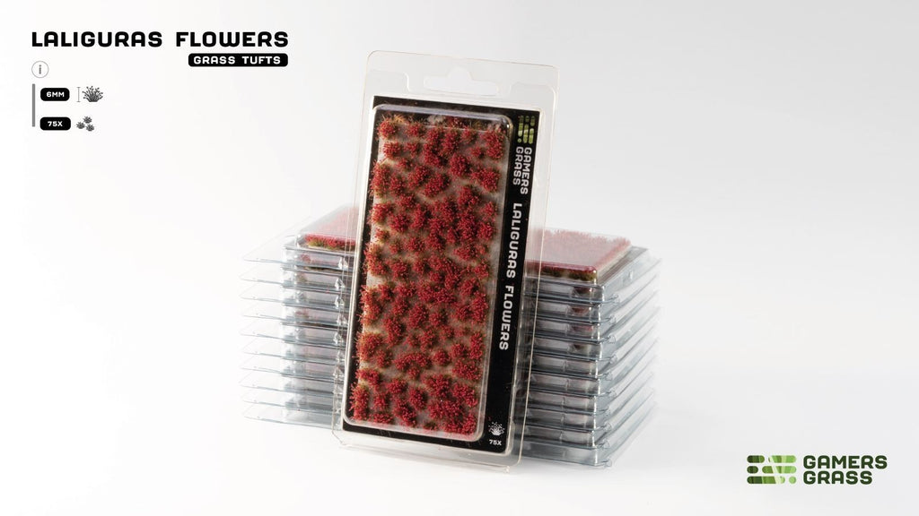Gamers Grass Laliguras Flowers Grass Tufts For Model Bases 75x Per Pack GGFS-LAL