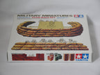 Tamiya Military Miniatures 1:35 Scale (48) Piece Plastic Sand Bag Kit Set 35025