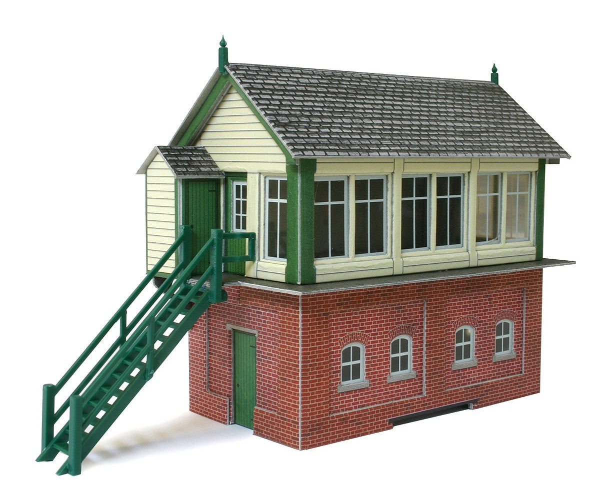 Metcalfe Card Construction Kits & Materials OO/HO Scale LNWR Signal Box - PO233