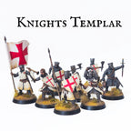 Victrix Medieval Warriors 28mm Scale Hard Plastic Medieval Foot Knights - VXM004
