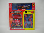 Burago 1:43 Scuderia Ferrari Formula One Team C.Leclerc Pit Pass Diorma Playset - #18-36865L