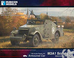 Rubicon Models 1:56 M3A1 Armoured Scout Car (Early & Late Production) - 280083
