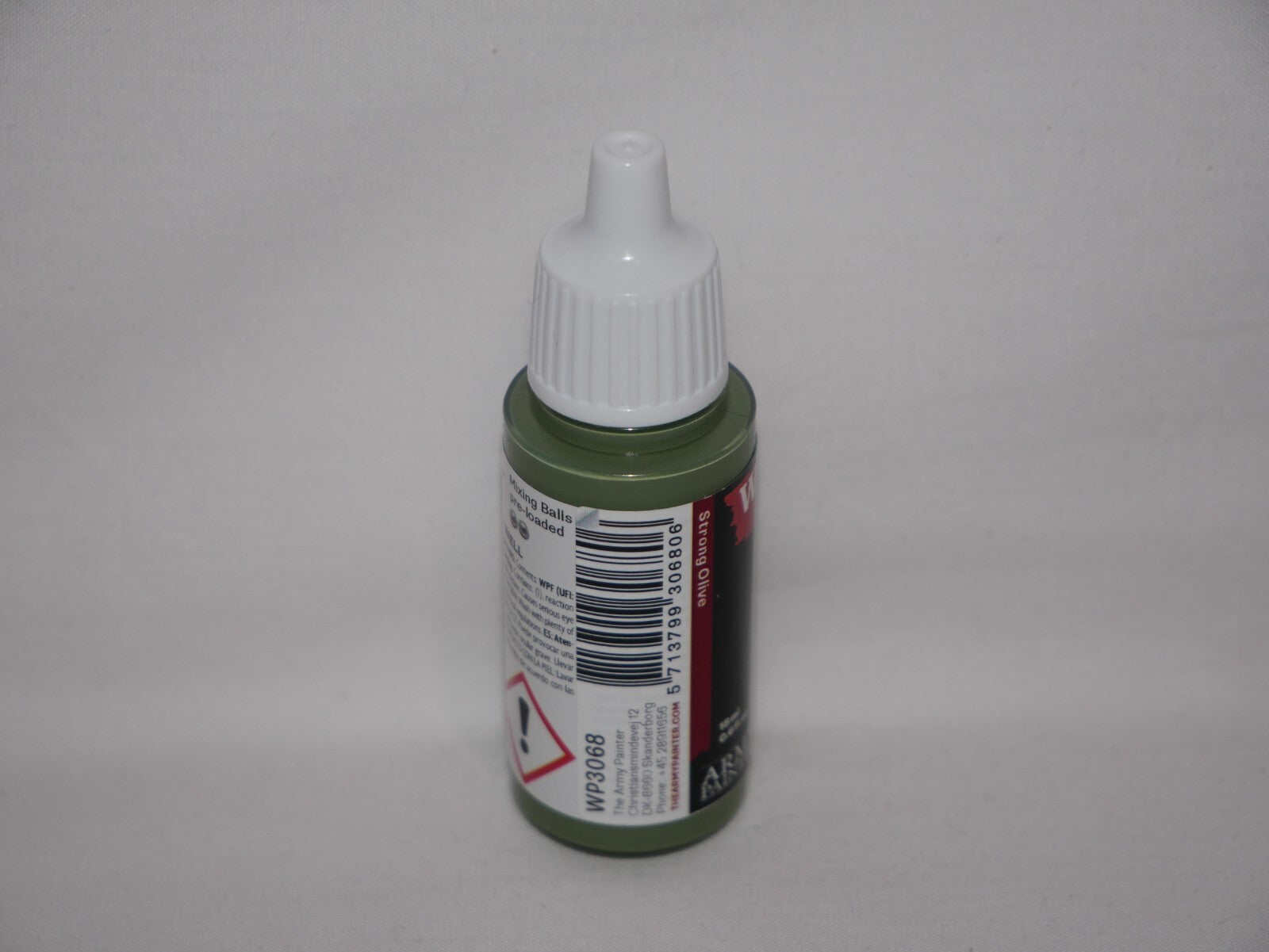 The Army Painter Warpaints Fanatic Acrylic Army Green 18ml Dropper Bottle WP3068
