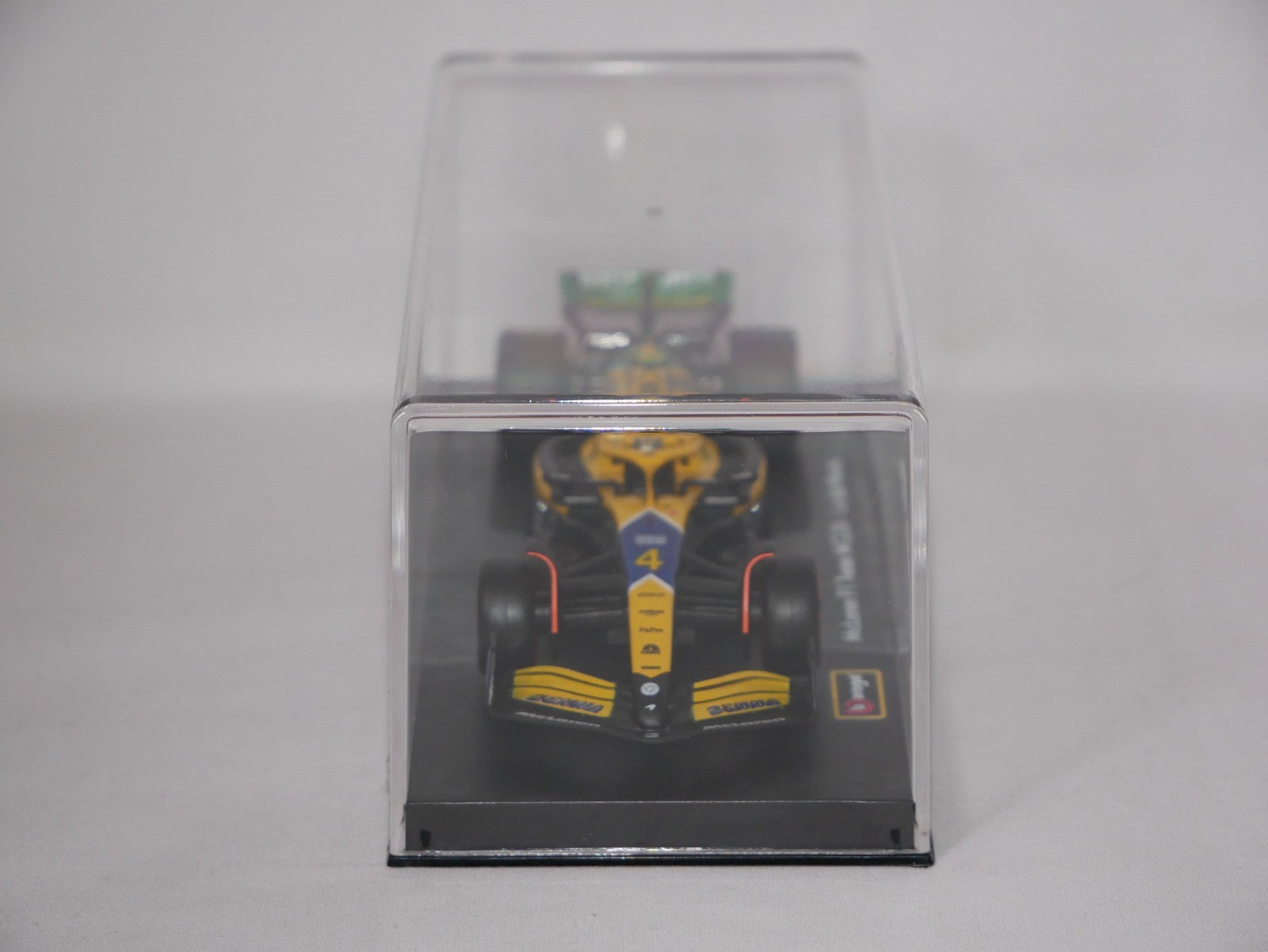 Burago 1:43 McLaren MCL38 Monaco Grand Prix 2024 No.4 Lando Norris - #18-38215NS