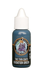 Duncan Rhodes Painting Academy Two Thin Coats Oxidation Green 15ml Bottle 10139