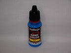 Vallejo Game Color Acrylic Range Fluorescent Blue 18ml Dropper Bottle - 72.160