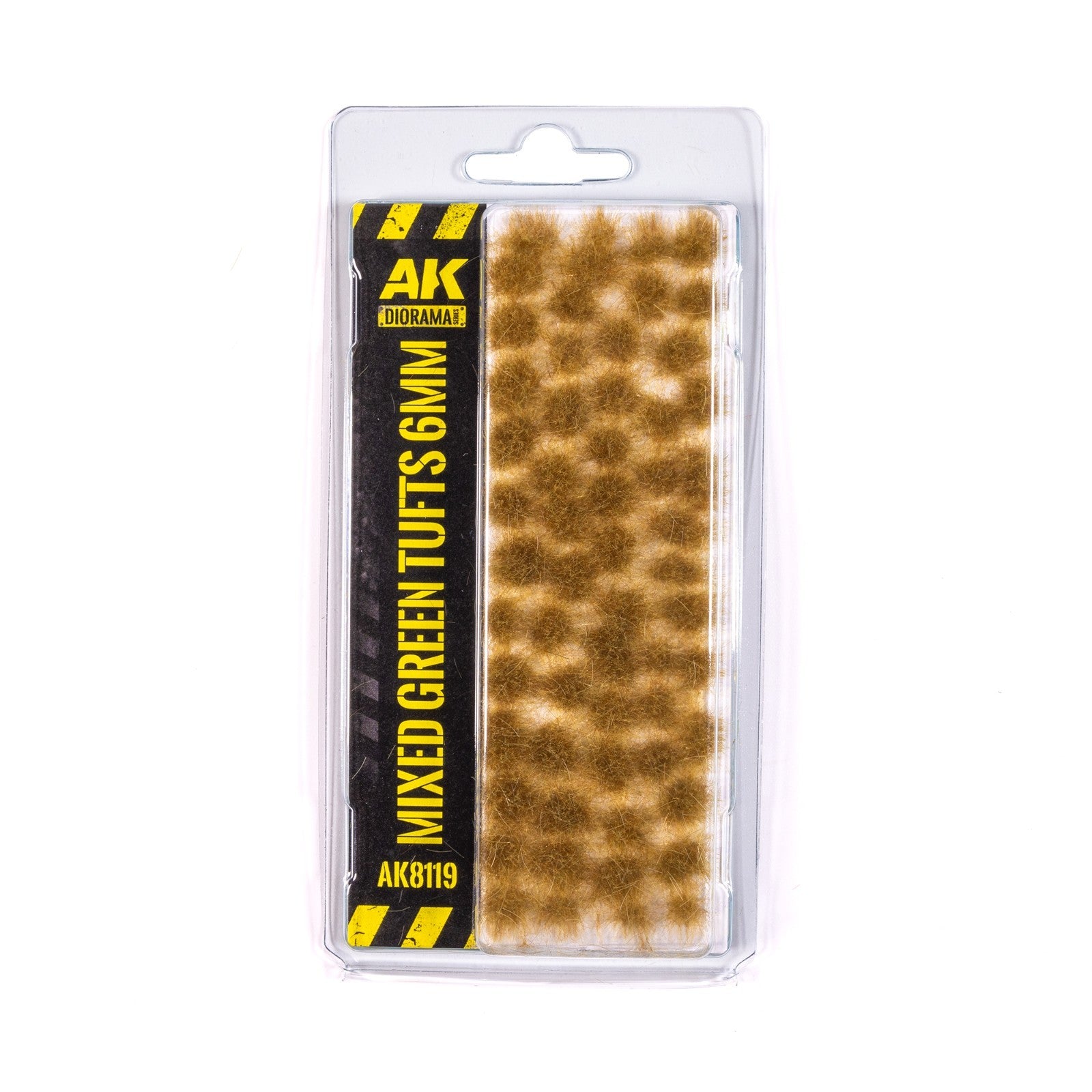 AK Interactive Diorama Series Mixed Green 6mm Tufts For Wargaming Bases - AK8119