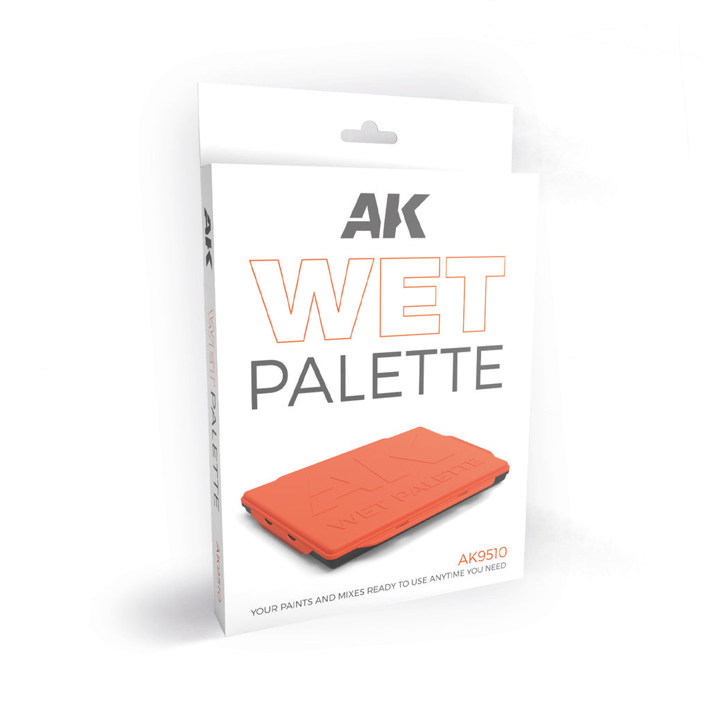 AK Interactive Scale Model Miniature Wargaming Painting Wet Palette Set - AK9510