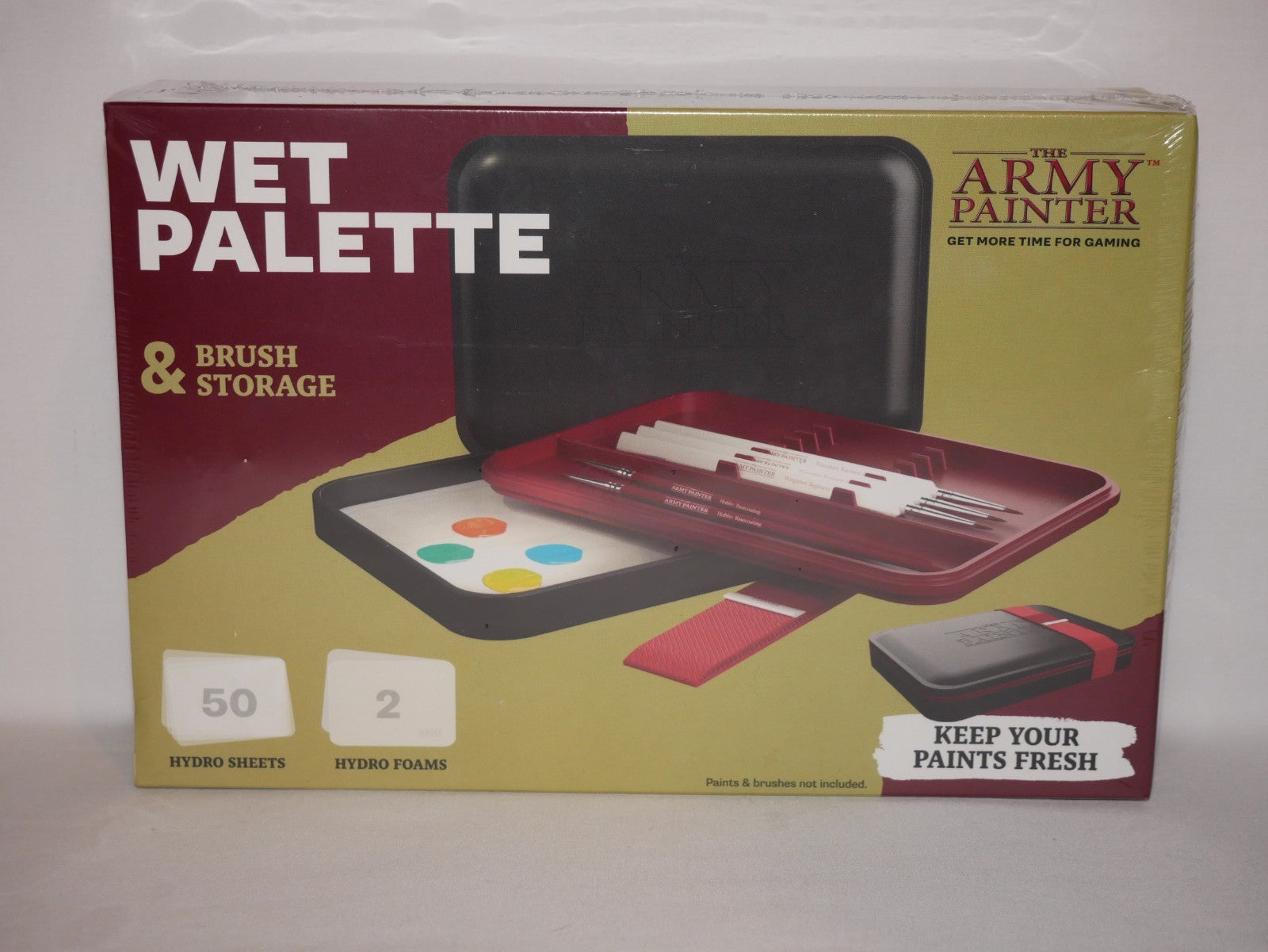 The Army Painter Wargaming Miniature Model Painting Wet Palette Set - TL5051