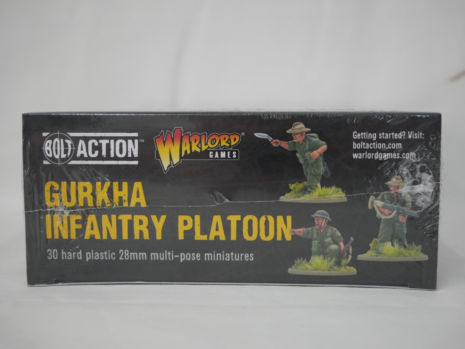 Warlord Games Bolt Action 1:56 WWII British Gurkha Infantry Platoon - 402011214