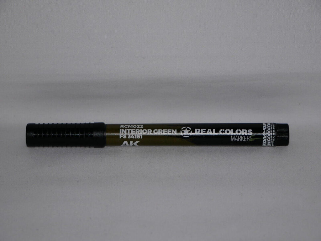 AK Interactive Real Colors Acrylic Marker Pens Interior Green FS 34151 - RCM022