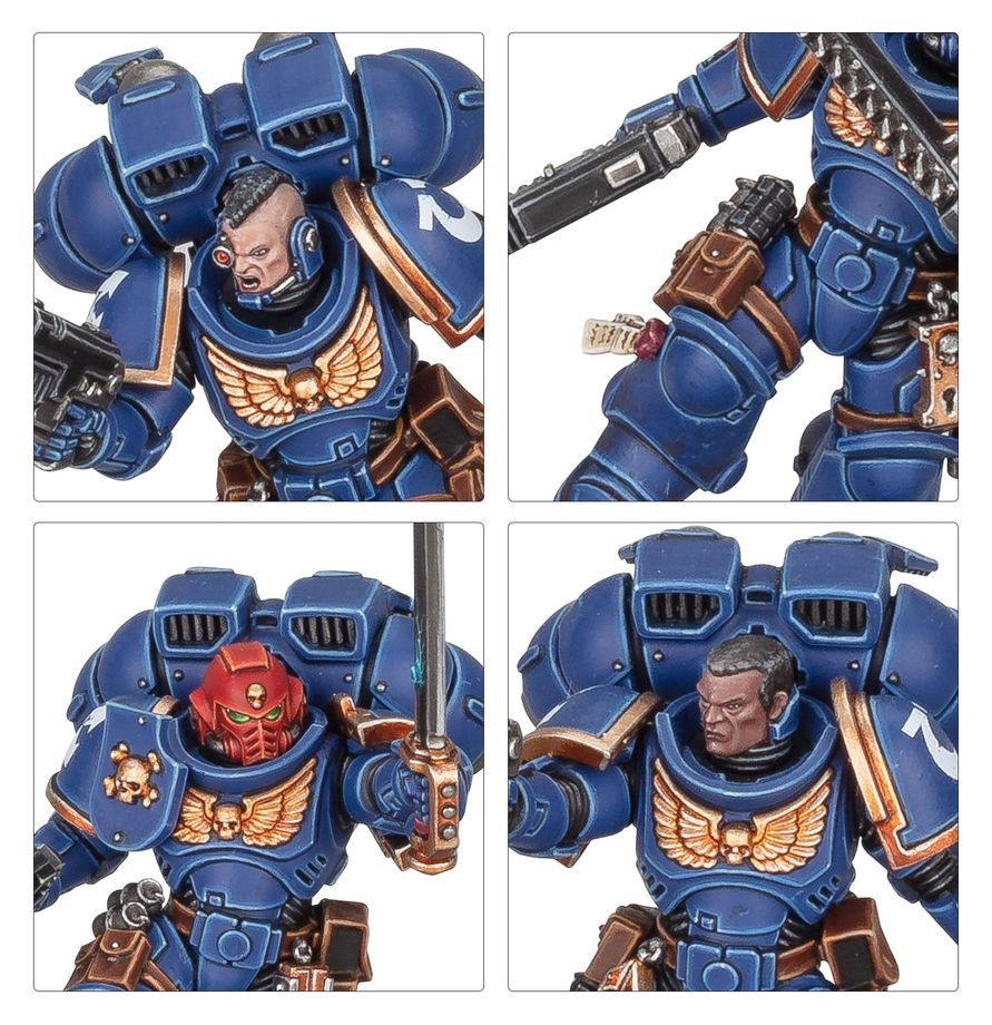 Games Workshop Warhammer 40K Space Marines Jump Pack Assault Intercessors - (48-75)