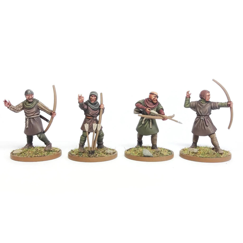 Wargames Atlantic The Barons' War 28mm Peasant Leavy (1100 - 1350) - WAAAC003