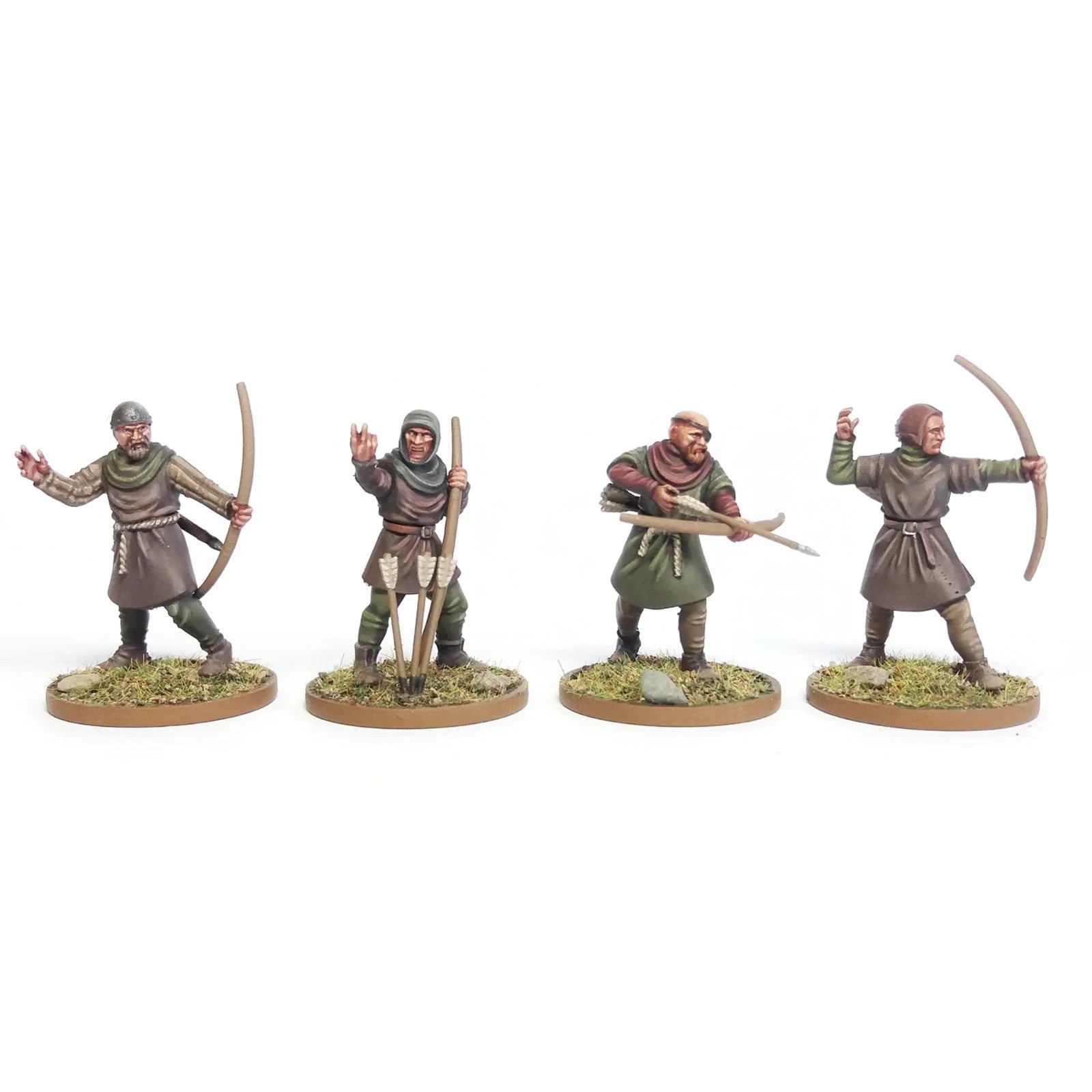 Wargames Atlantic The Barons' War 28mm Peasant Leavy (1100 - 1350) - WAAAC003