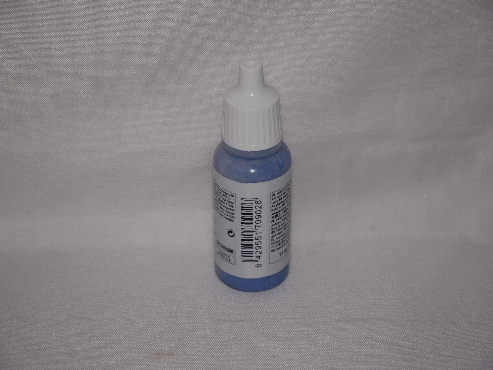 Vallejo Model Color Azure Acrylic  17ml/0.57 fl oz Dropper Bottle - 70.902