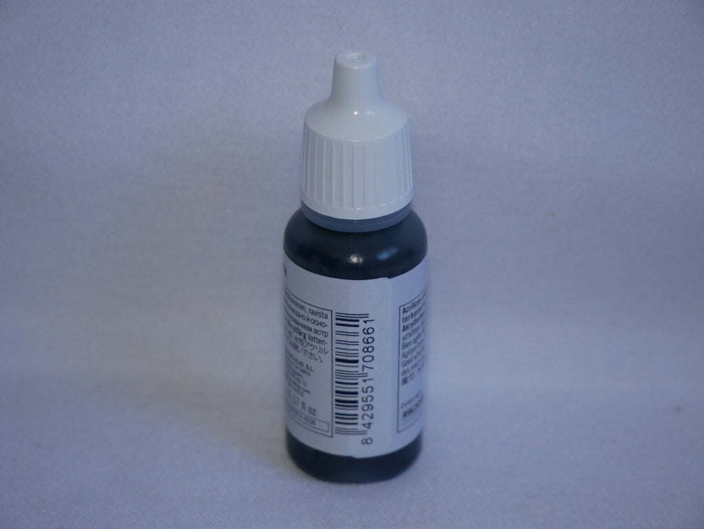 Vallejo Model Color Grey Green Acrylic 17ml/0.57 fl oz Dropper Bottle - 70.866
