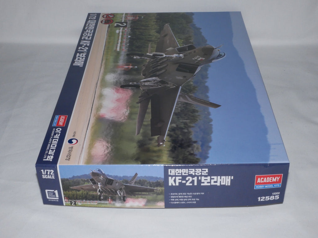 Academy Plastic Model Kits 1:72 ROKAF KAI KF-21 'Boramae' Fighter Jet - 12585