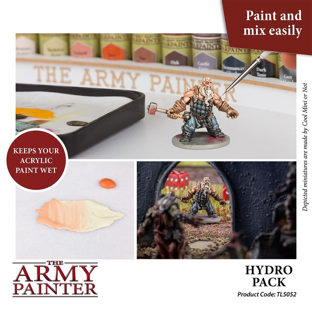 The Army Painter Miniature Wargaming Hydro Pack & Wet Palette Accessory - TL5052