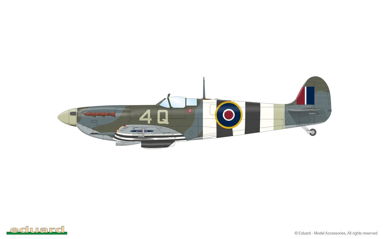 Eduard 1:48 Scale WWII Supermarine Spitfire Mk.Vb Overlord Weekend Edition 84200