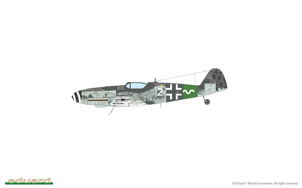 Eduard 1:72 Scale Bf 109 G-10 Dual Combo Set 'The Royal Class Edition' - R0022