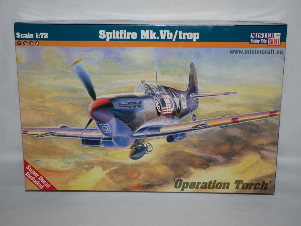 MisterCraft Hobby Kits 1:72 (D-192) Spitfire MK.Vb/Trop 'Operation Torch' 041922