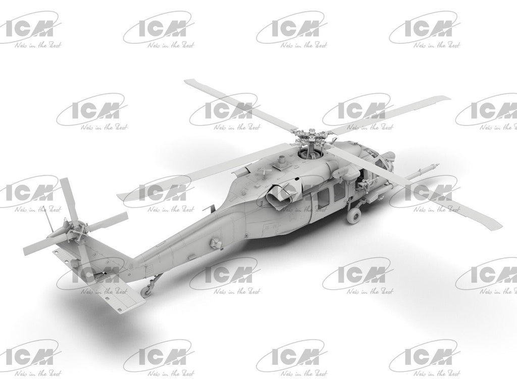 ICM 1:48 Scale Sikorsky MH-60L Black Hawk US Special Forces Helicopter - 48360