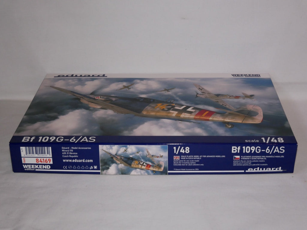 Eduard 1:48 Scale WWII Messerschmitt Bf 109G-6/AS Weekend Edition Kit - 84169