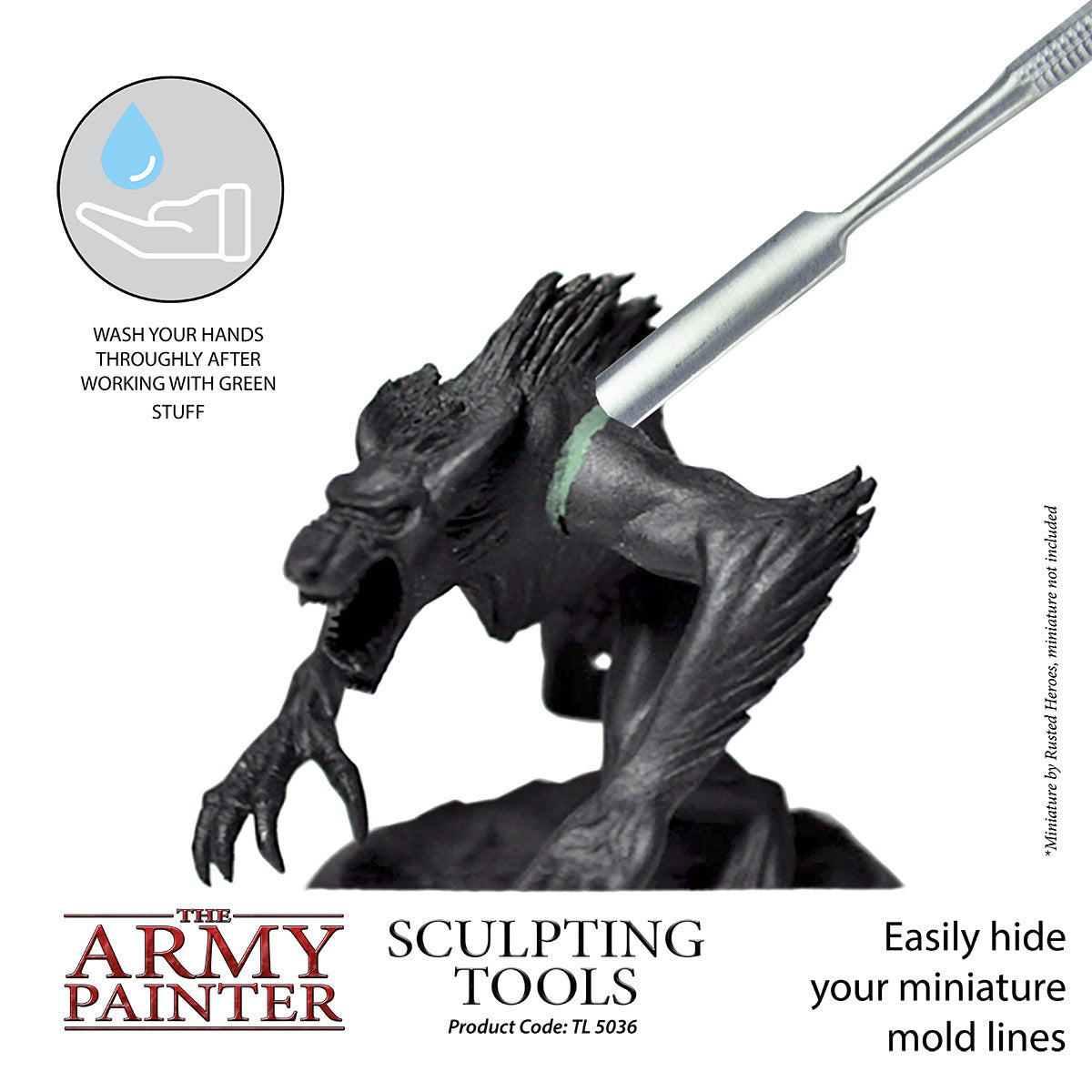 The Army Painter (3 Piece) Sculpting Tool Set For Mini Model Sculpting TL5036