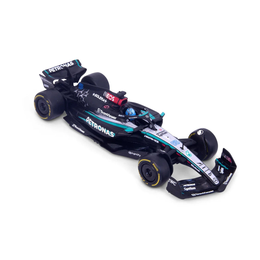 Burago 1:43 Scale Mercedes-AMG Petronas F1 2024 W15 No.63 Russell - #18-38209R