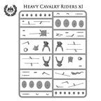 Victrix 28mm Scale Plastic Late Roman Infantry & Heavy Cavalry Warband - VXWB001