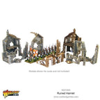 Warlord Games Bolt Action 1:56 Hard Plastic Modular Ruined Hamlet - 802010005