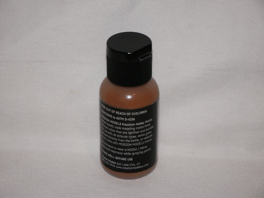 Mission Models Premium Hobby Paints Nato Brown 30ml / 1 fl oz Bottle (MMP - 033)