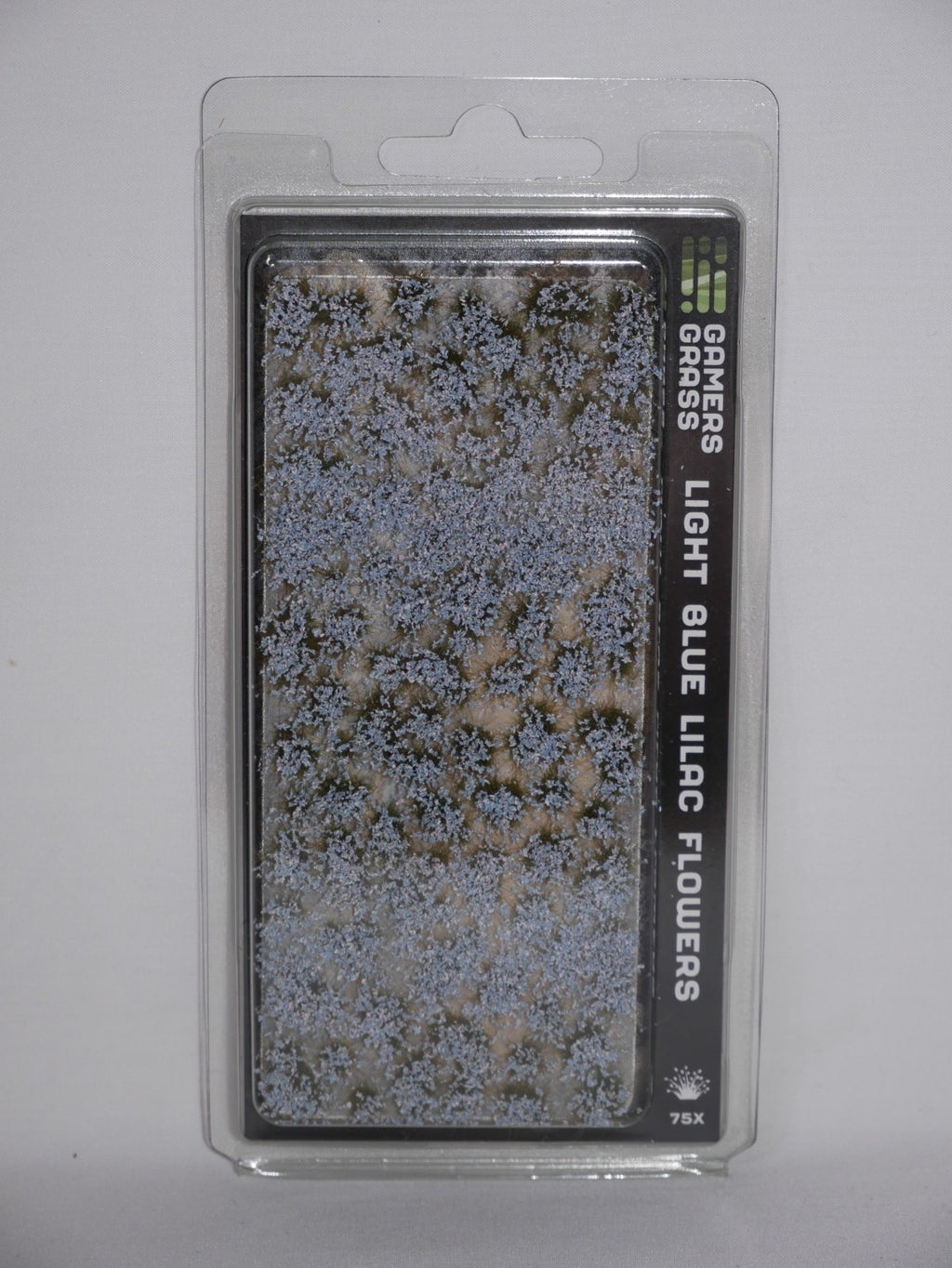 Gamers Grass Light Blue Lilac Flowers Grass Tufts For Bases 75 Per Pack GGFS-LBL