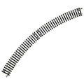 Hornby 1:76 Model Railway Track Single Piece 2nd Double Curve 45deg Radius R607
