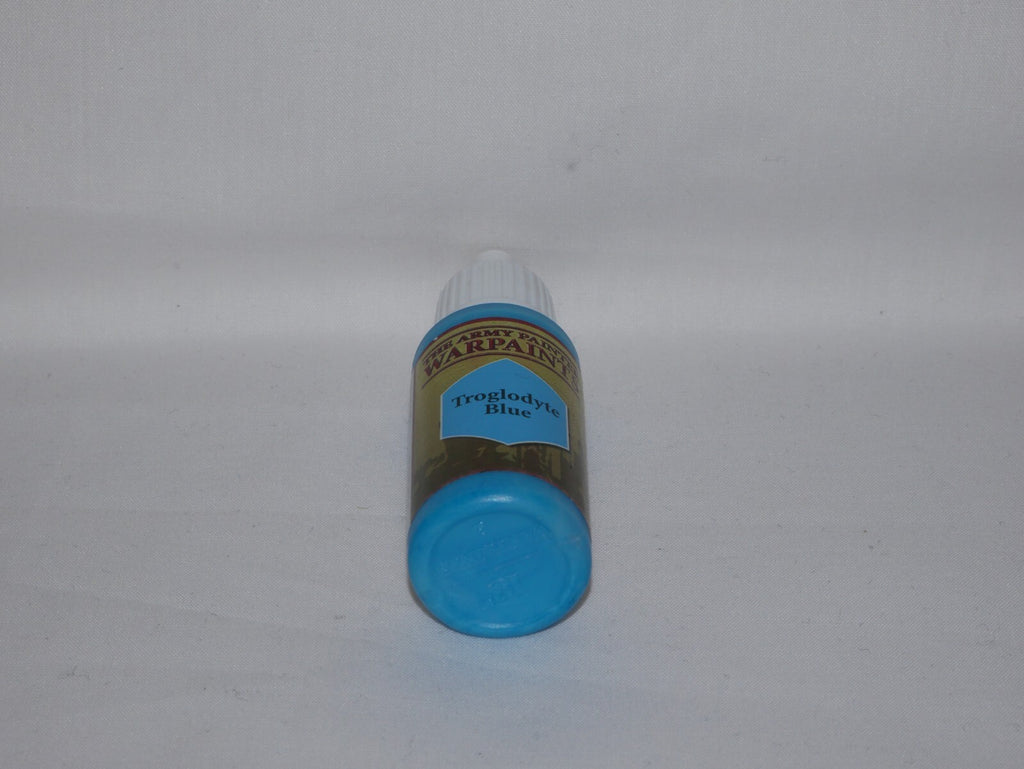 The Army Painter Warpaints Acrylic Troglodyte B1ue 18ml Dropper Bottle - WP1458