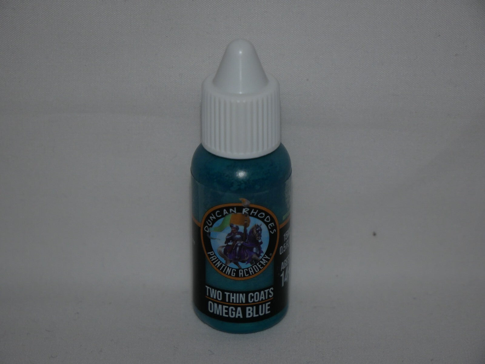 Duncan Rhodes Painting Academy Two Thin Coats Range Omega Blue 15ml Bottle 10164
