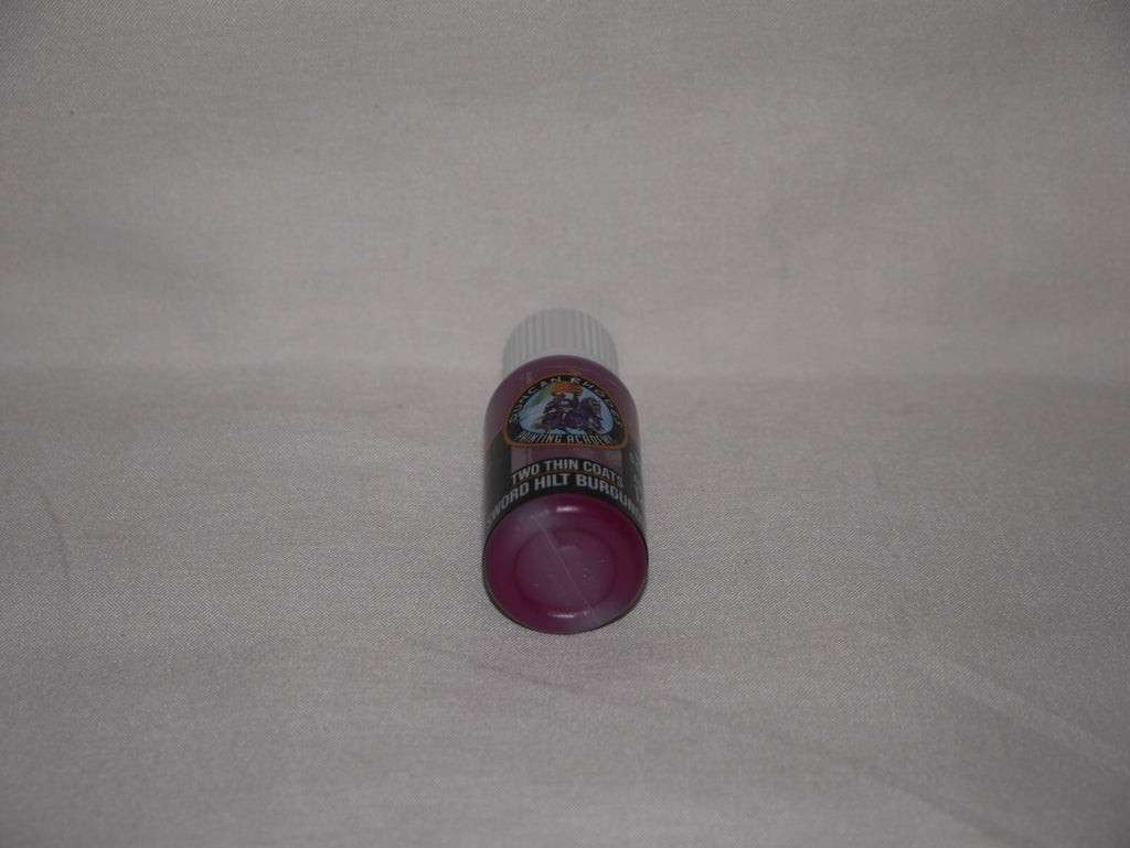 Duncan Rhodes Painting Academy 'Two Thin Coats' Sword Hilt Burgundy 15ml - 10047