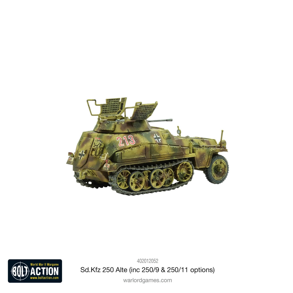Warlord Games Bolt Action 1:56 Scale WWII SD.KFZ 250 (ALTE) Half-Track - 402012052