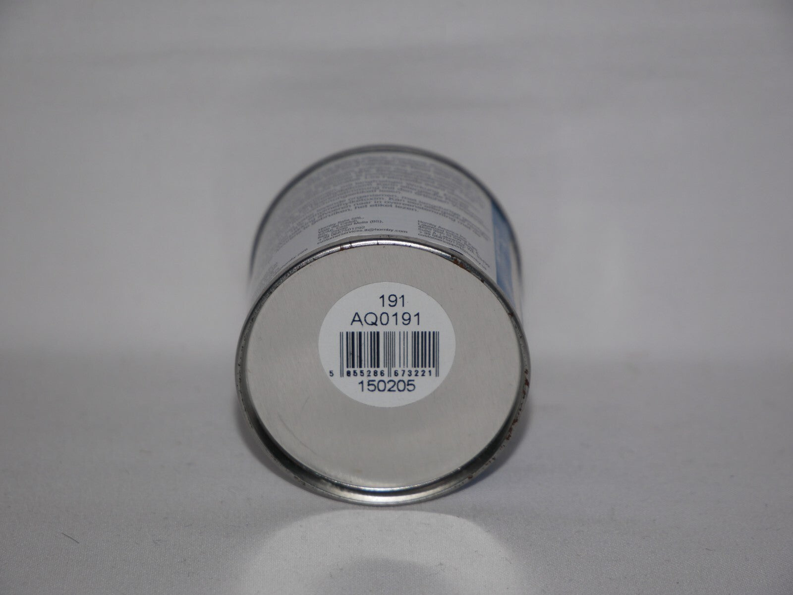 Humbrol Modelling Enamel Paints Metallic Silver Chrome No 191 (50ml) Tub AQ0191