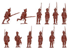 Hat Industrie 1:72 Scale Napoleonic Austrians Infantry (Advancing) Figures - 8164