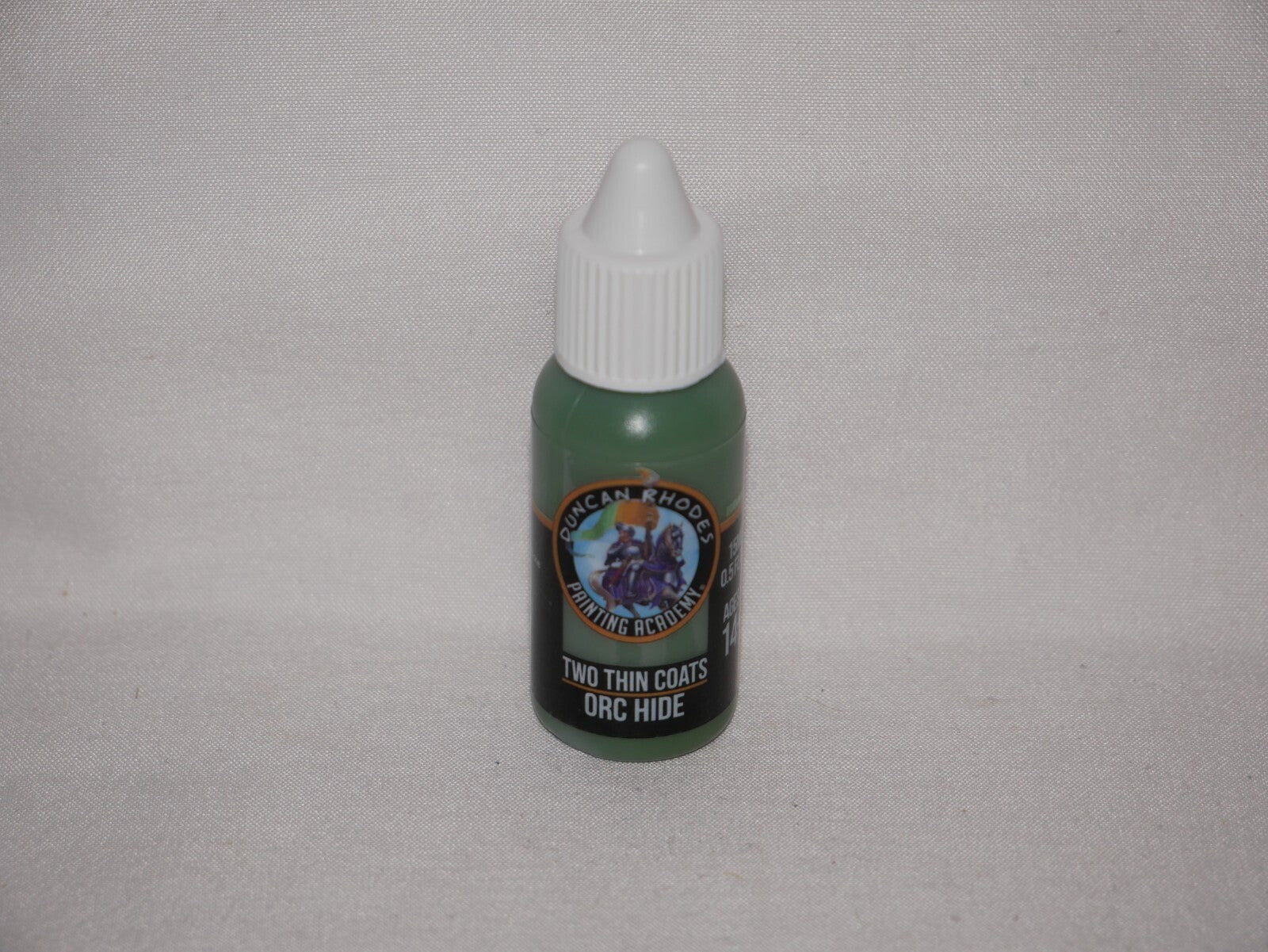 Duncan Rhodes Painting Academy Two Thin Coats Orc Hide 15ml Dropper Bottle 10073