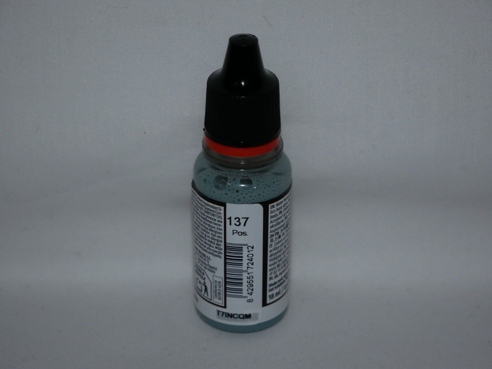 Vallejo Xpress Color Acrylics Templar White 18ml/0.6 fl oz Dropper Bottle 72.401