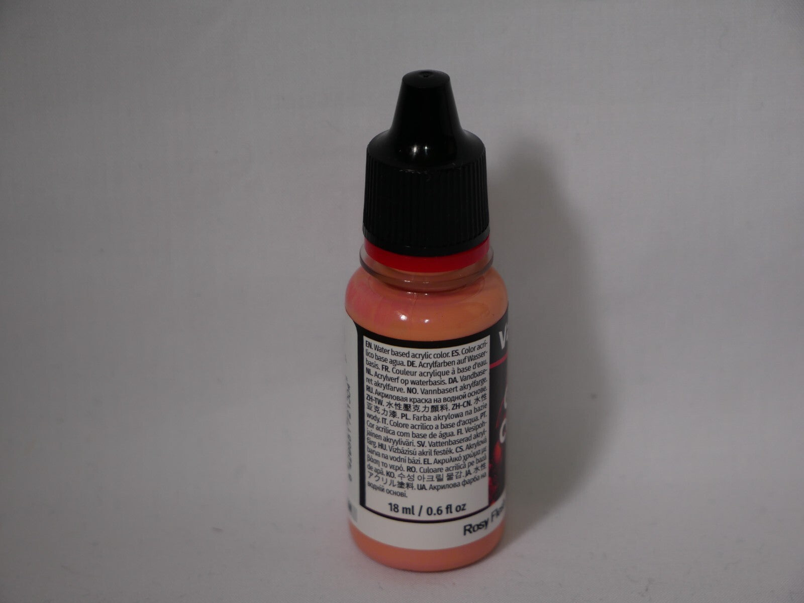 Vallejo Game Color Acrylic Range Rosy Flesh 18ml/0.6 fl oz Dropper Bottle 72.100