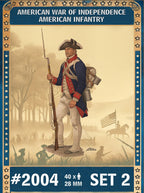 Hat Industrie 1:56 American War Of Independence American Infantry Set 2 - 2004