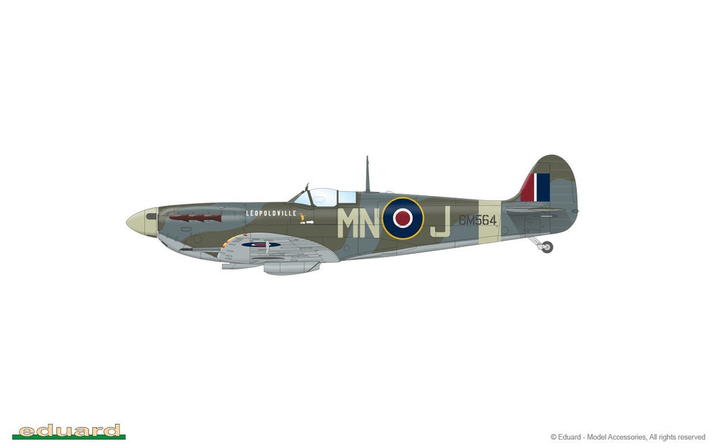 Eduard 1:48 Scale Spitfire Story The Sweep Dual Combo Limited Edition Set 11153
